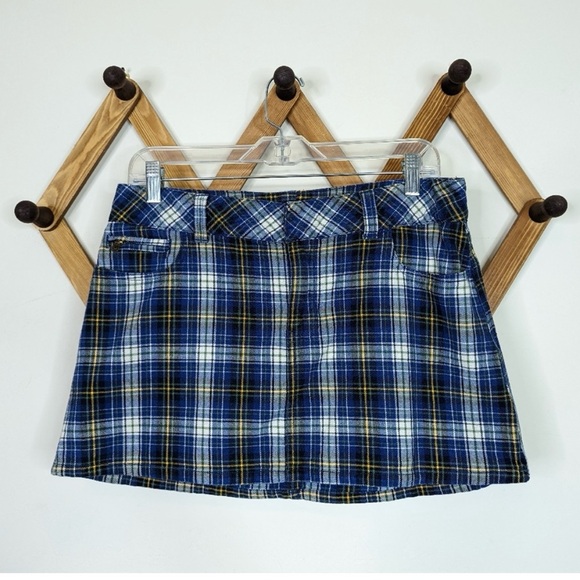Abercrombie & Fitch Y2K Plaid Checkered Mini Skirt - Picture 4 of 6